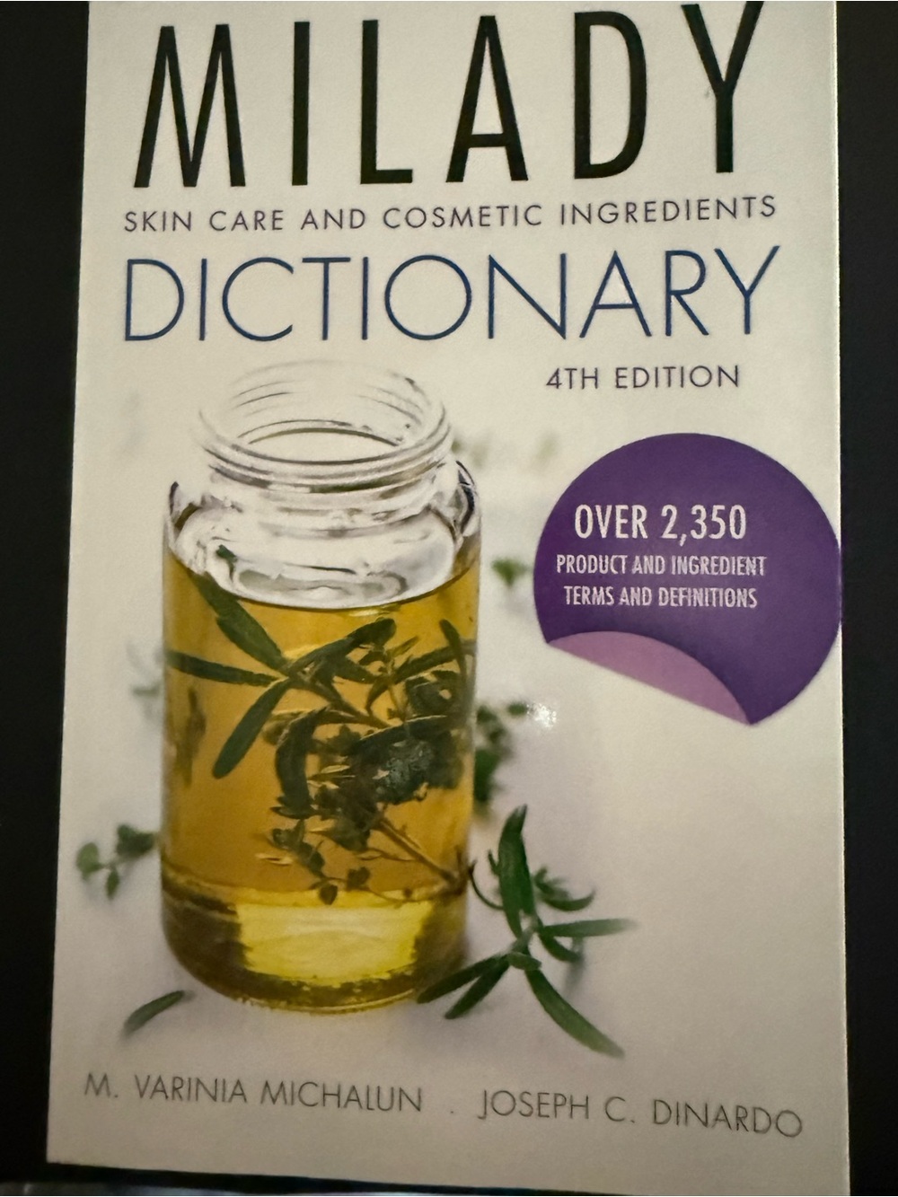Milady Skincare and Cosmetics Dictionary